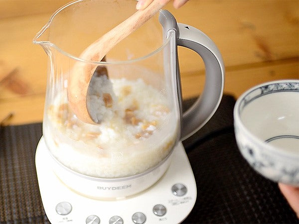 BUYDEEMで簡単朝がゆを食べて 体調を整えよう。 体の中から新生活準備を始めませんか?