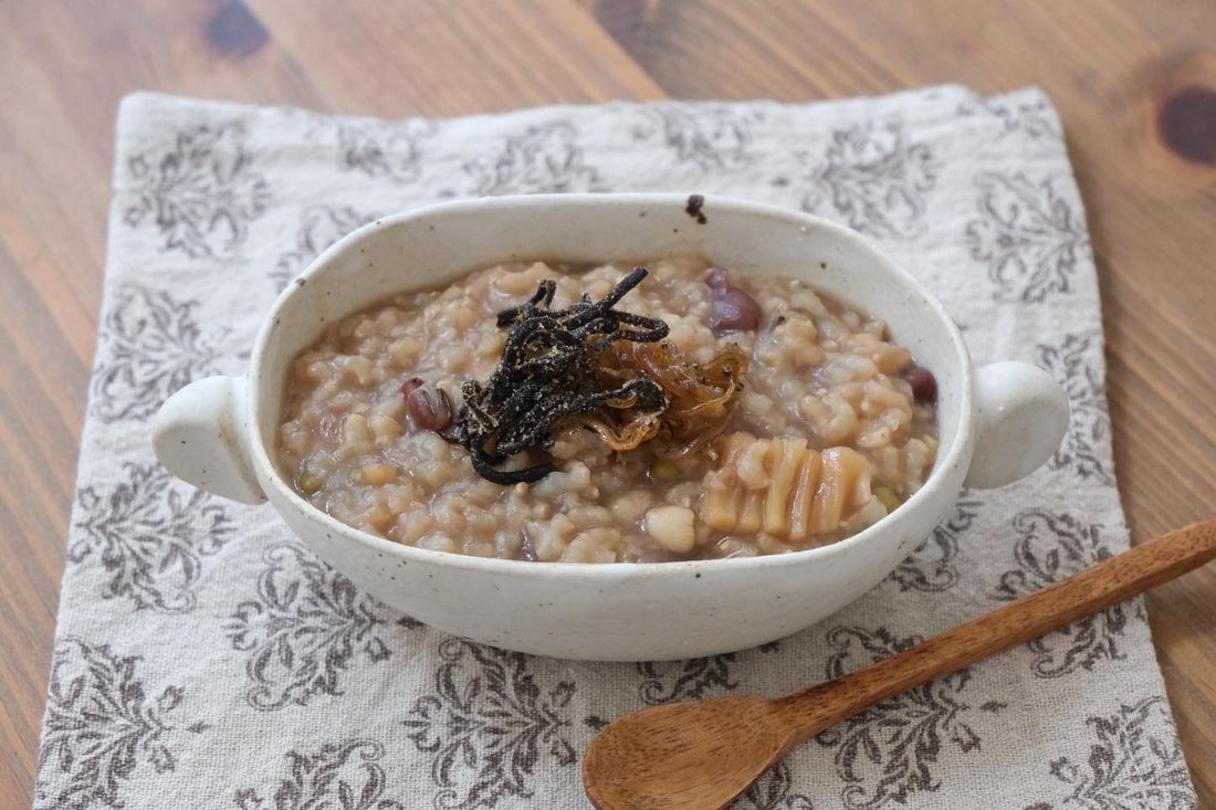 【夏の薬膳レシピ】 麦茶粥