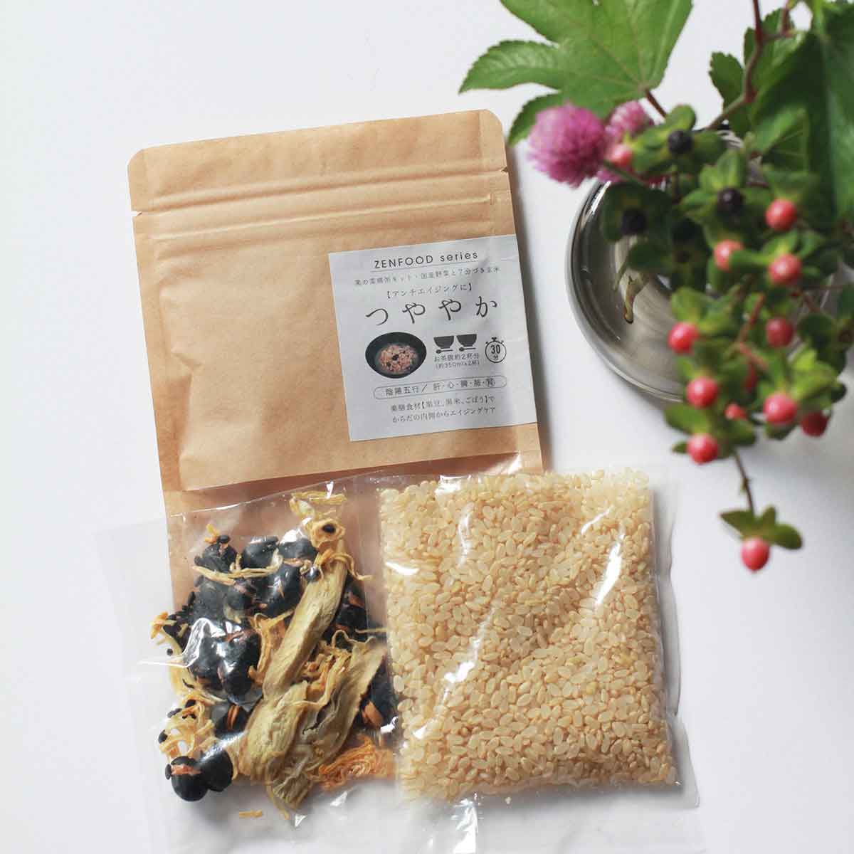 ZENFOOD 黒の薬膳 つややか粥キット