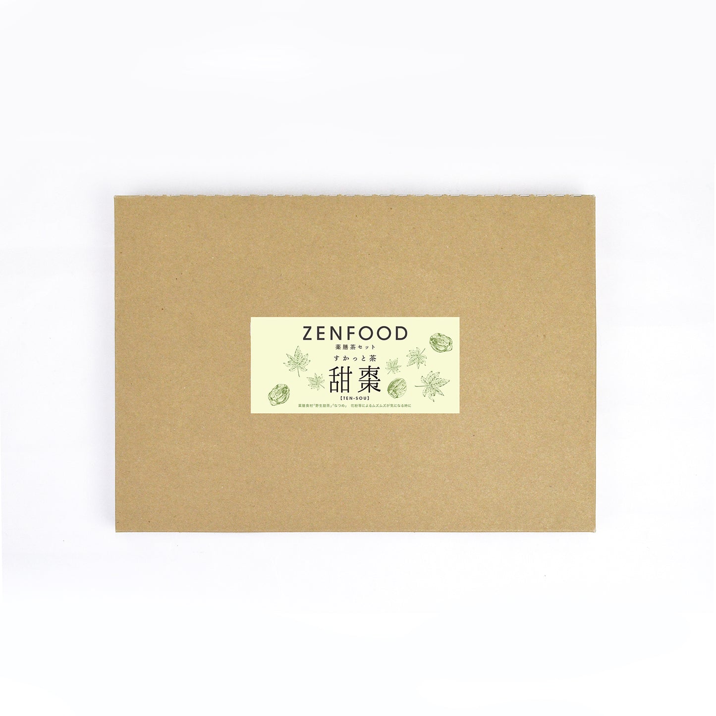 ZENFOODすかっと茶 甜棗【TEN-SOU】3個セット (ギフトボックス仕様)