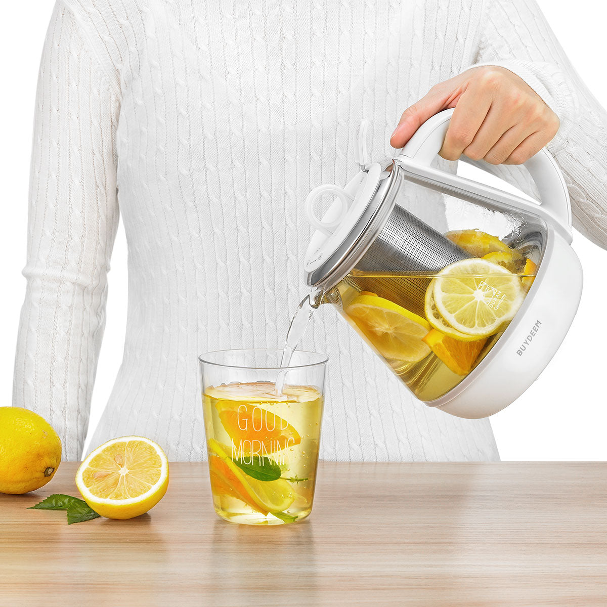 BUYDEEM薬膳ティーポット 1.0L